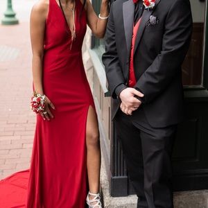 Prom dress . Worn once . Still in great condition